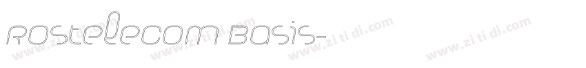 Rostelecom Basis字体转换